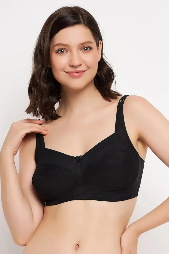 Black Lace Plus Size Bra