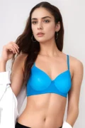 Sky Blue Padded T-Shirt Bra